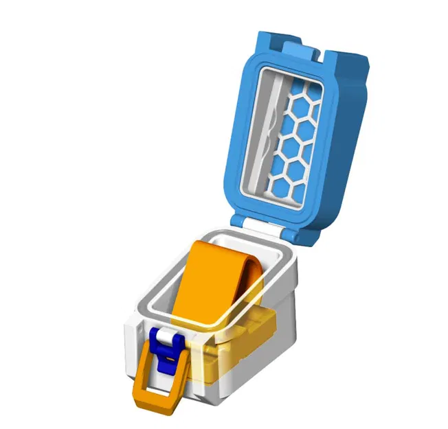 Gridfinity 1x2 Watch Case Version 2.1 (12U) - Hộp đựng đồng hồ in 3D - Image 5