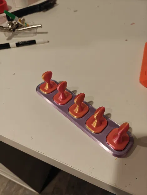 Giá đỡ 5 móng giả bằng nam châm - Image 2