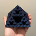 Mô hình Fractal Kim tự tháp Sierpiński Rhombic Dodecahedral - Cấp độ 3 - Thumbnail 5
