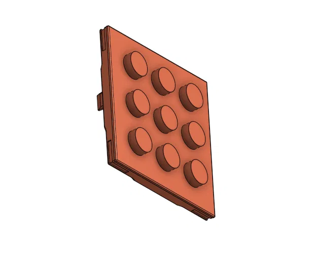 Miếng ghép trang trí tương thích LEGO cho Framework Desktop - Image 1