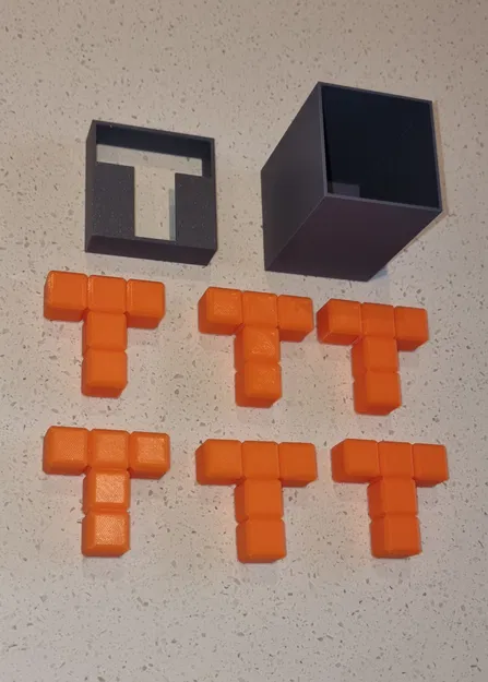 Mô hình giải đố T In The Box Puzzle - Image 2