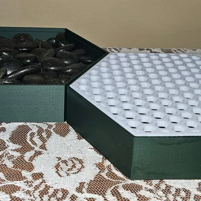 Khay Đá Giữ Ẩm Cho Cây (Humidity Pebble Tray)