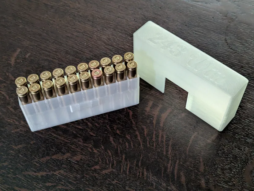 Hộp Đựng Đạn Parametric - Thiết Kế Nắp Chồng Tầng v1 - Image 1