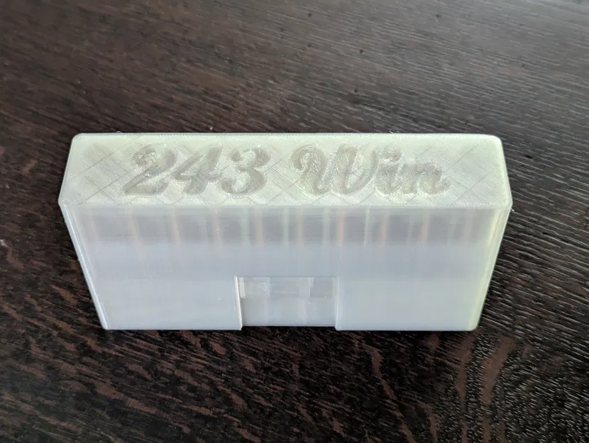 Hộp Đựng Đạn Parametric - Thiết Kế Nắp Chồng Tầng v1 - Image 2