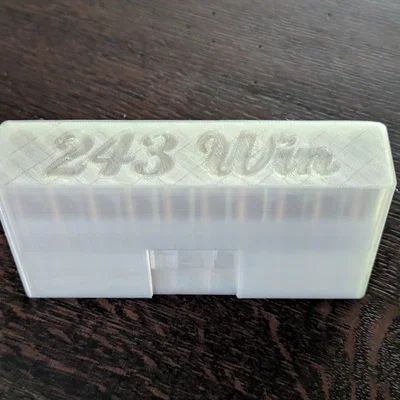 Hộp Đựng Đạn Parametric - Thiết Kế Nắp Chồng Tầng v1