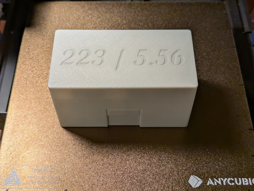 Hộp Đựng Đạn Parametric - Thiết Kế Nắp Chồng Tầng v1 - Image 4