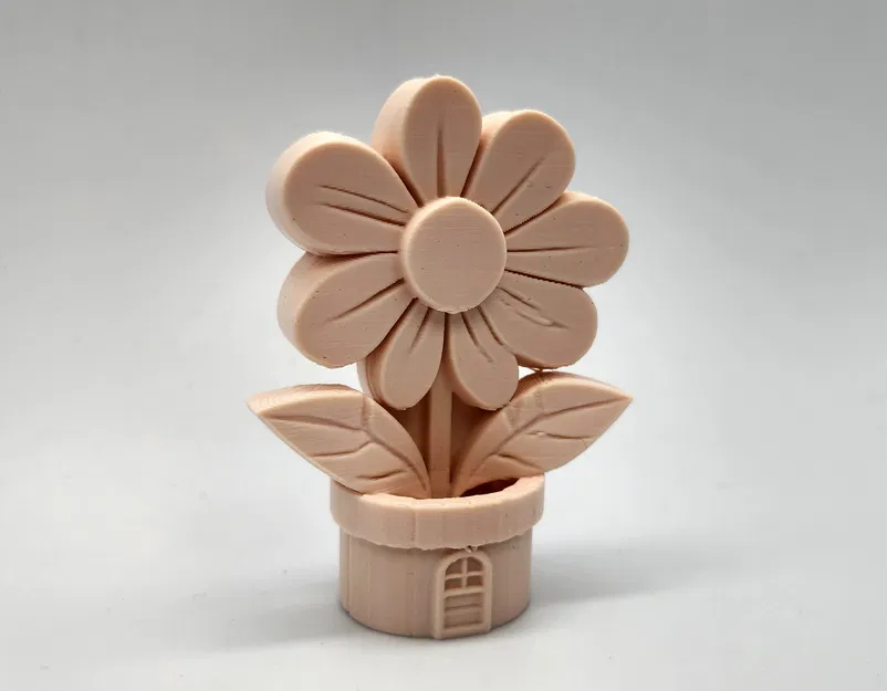 Mô hình nhà chậu hoa tí hon - Image 1