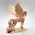 Tượng Pegasus Uy Nghiêm: Mô hình ngựa có cánh 3D đầy nghệ thuật - Thumbnail 4