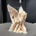 Tượng Pegasus Uy Nghiêm: Mô hình ngựa có cánh 3D đầy nghệ thuật - Thumbnail 5