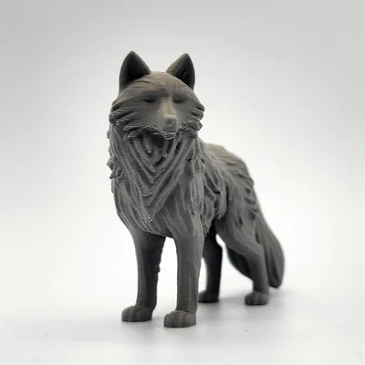Mô hình Sói Timberwolf Bông Xù