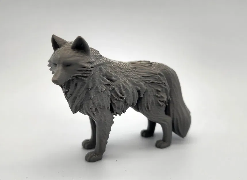 Mô hình Sói Timberwolf Bông Xù - Image 2