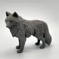 Mô hình Sói Timberwolf Bông Xù - Thumbnail 2