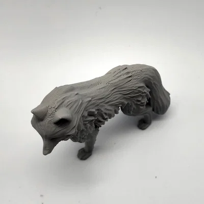 Mô hình Sói Timberwolf Bông Xù