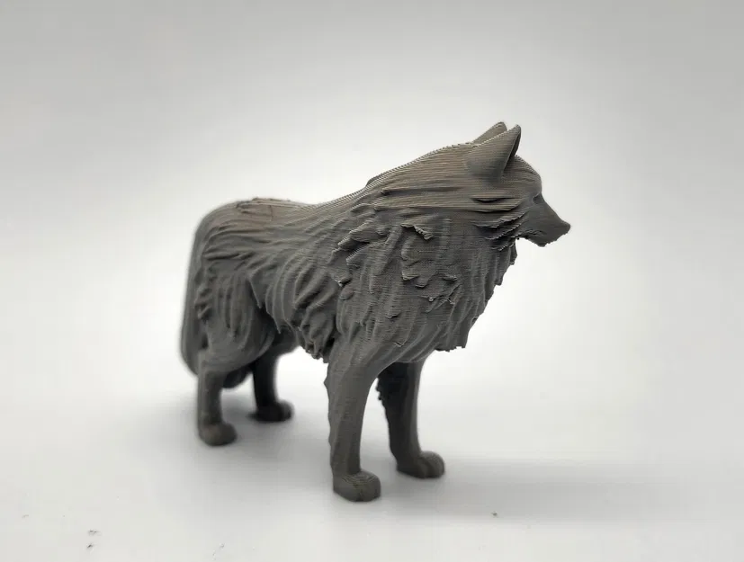 Mô hình Sói Timberwolf Bông Xù - Image 4