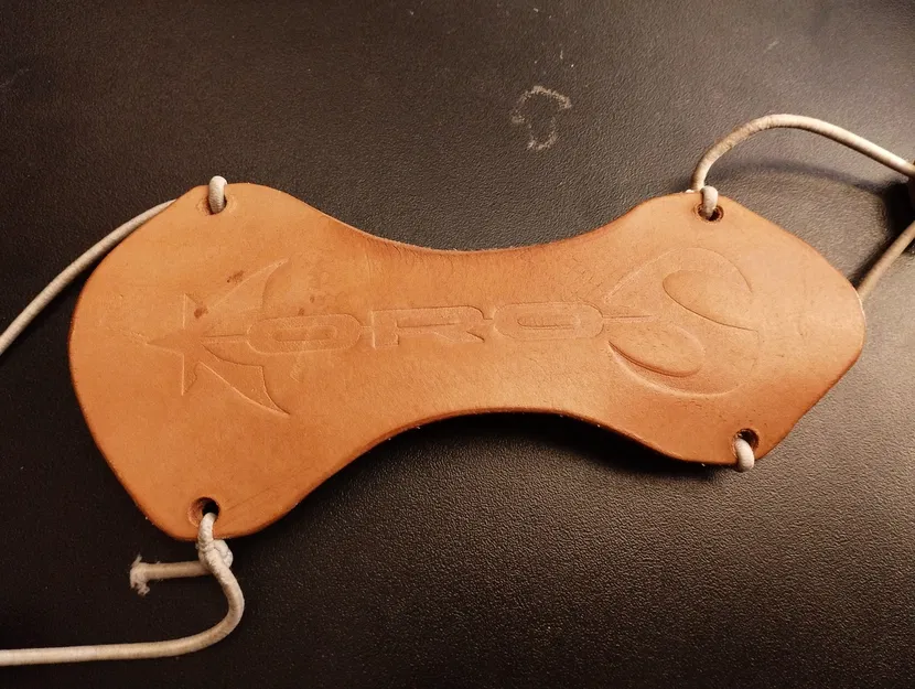 Khuôn mẫu in 3D làm tấm bảo vệ tay (Archery Arm Guard) bằng da - Image 1