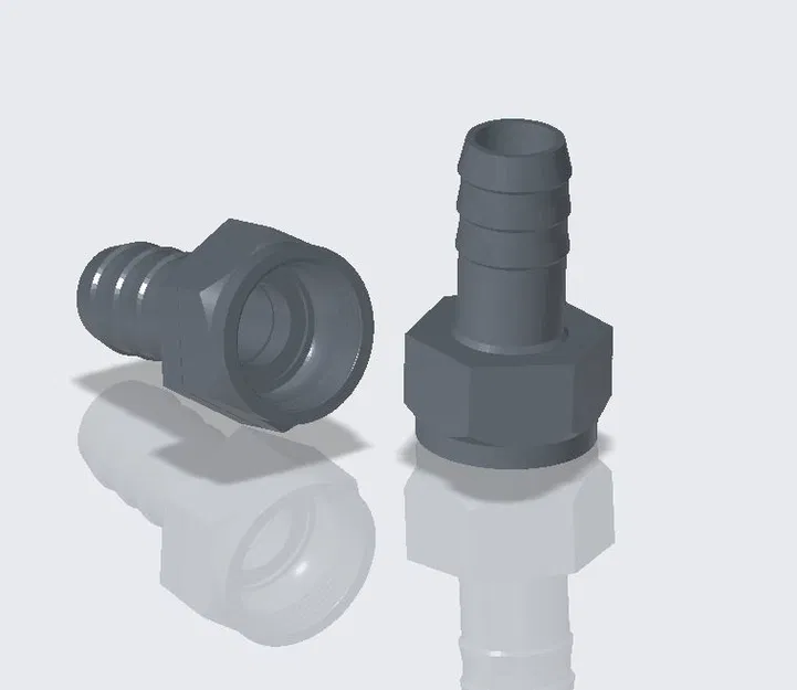 Đầu chuyển đổi ren vòi nước sang ống tưới 5/8 inch 3D - Image 1