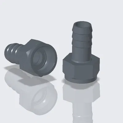 Đầu chuyển đổi ren vòi nước sang ống tưới 5/8 inch 3D