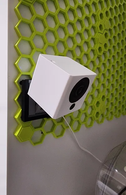 Giá treo camera Wyze cho tường Honeycomb Storage Wall tiện lợi - Image 1