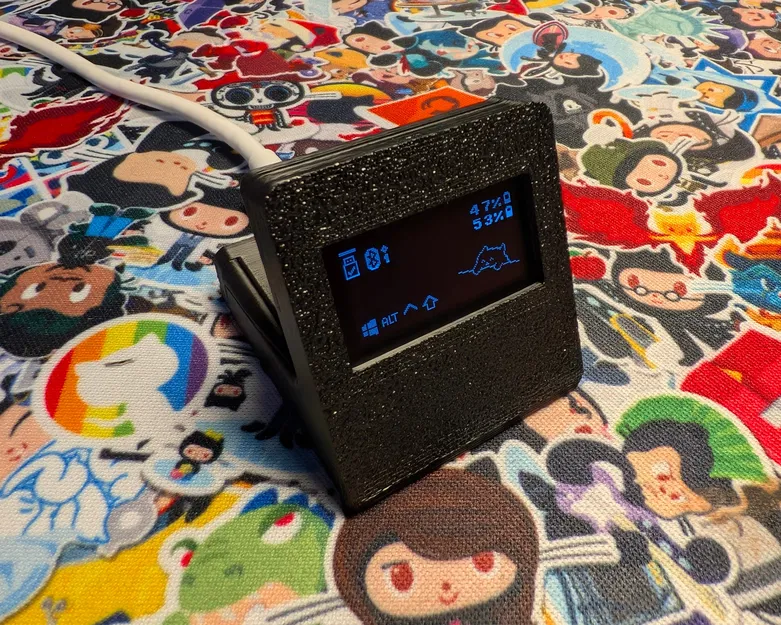 Vỏ Case ZMK Nice Nano 128x64 OLED Dongle - Image 1