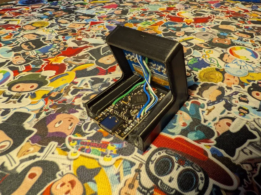 Vỏ Case ZMK Nice Nano 128x64 OLED Dongle - Image 4