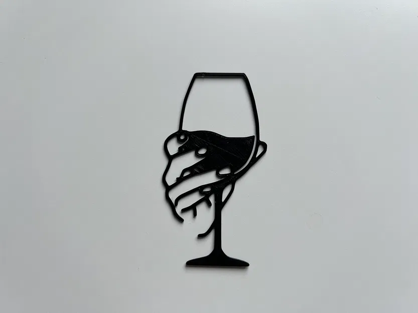 Tranh treo tường hình ly rượu vang #2 - Image 1