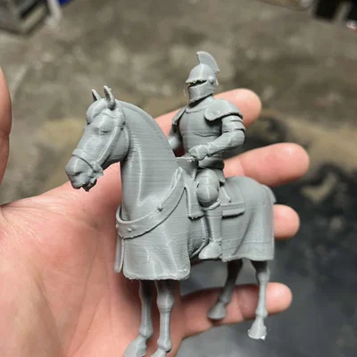 Mô hình Hiệp sĩ cưỡi ngựa (War Horse) từ game Kingdom Come