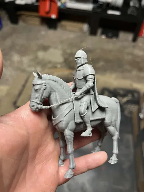 Mô hình Hiệp sĩ cưỡi ngựa (War Horse) từ game Kingdom Come - Image 3