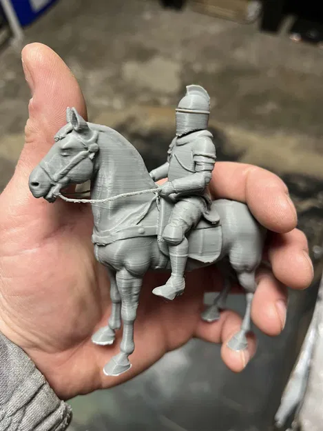 Mô hình Hiệp sĩ cưỡi ngựa (War Horse) từ game Kingdom Come - Image 5