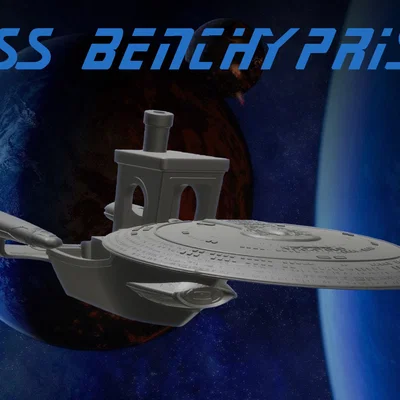 USS Benchyprise - Mô hình 3D Benchy theo phong cách Star Trek Enterprise