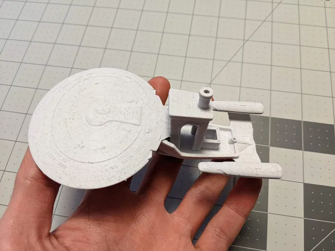 USS Benchyprise - Mô hình 3D Benchy theo phong cách Star Trek Enterprise - Image 2