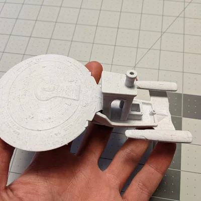 USS Benchyprise - Mô hình 3D Benchy theo phong cách Star Trek Enterprise
