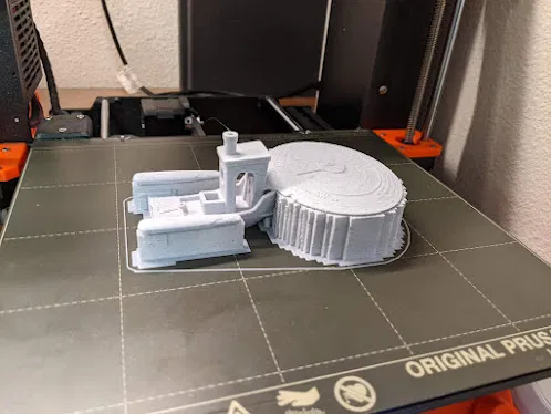 USS Benchyprise - Mô hình 3D Benchy theo phong cách Star Trek Enterprise - Image 3