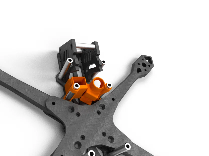 Giá đỡ tụ điện, bộ lọc nhiễu và Vifly Finder Mini cho drone JeNo 5.1 - Image 1