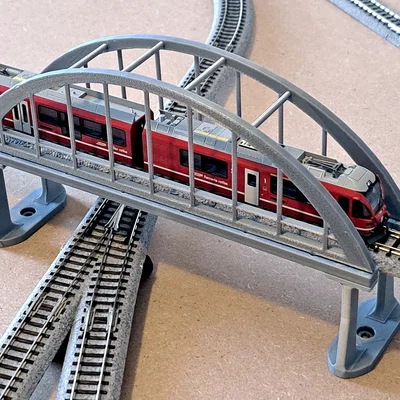 Mô hình Cầu Vòm Xe Lửa Tỷ Lệ N (Railway Bow Bridge N Scale)
