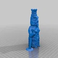 Tượng Nữ Thần Chiến Tranh Trong Rừng - Thumbnail 4