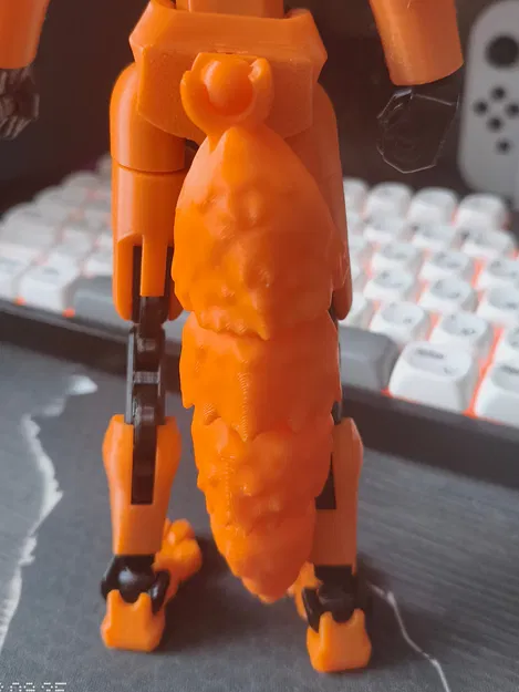 Đuôi linh hoạt cho Dummy 13 (Flexi tail) - Phụ kiện in 3D độc đáo - Image 2