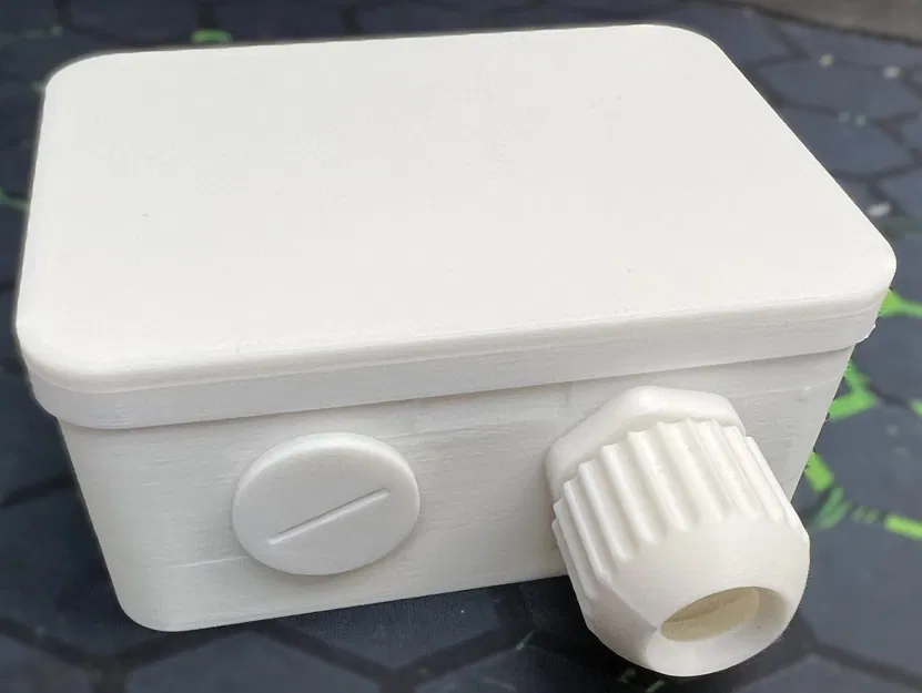 Hộp kỹ thuật điện 80x110x50mm - Giải pháp bảo vệ mạch điện 3D - Image 1