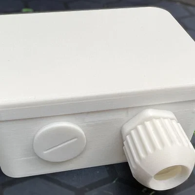 Hộp kỹ thuật điện 80x110x50mm - Giải pháp bảo vệ mạch điện 3D