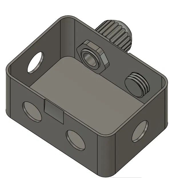 Hộp kỹ thuật điện 80x110x50mm - Giải pháp bảo vệ mạch điện 3D - Image 5