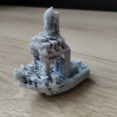 Benchy được tạo thành từ hàng chục chiếc Benchy