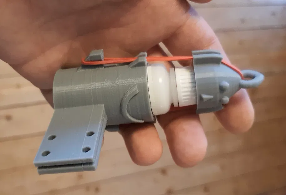 Dụng cụ lắc sơn (Paint shaker) cho máy cưa lọng - Image 2