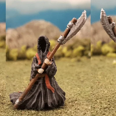 Mô hình Wraith cầm thương Halberd, tỷ lệ 28mm