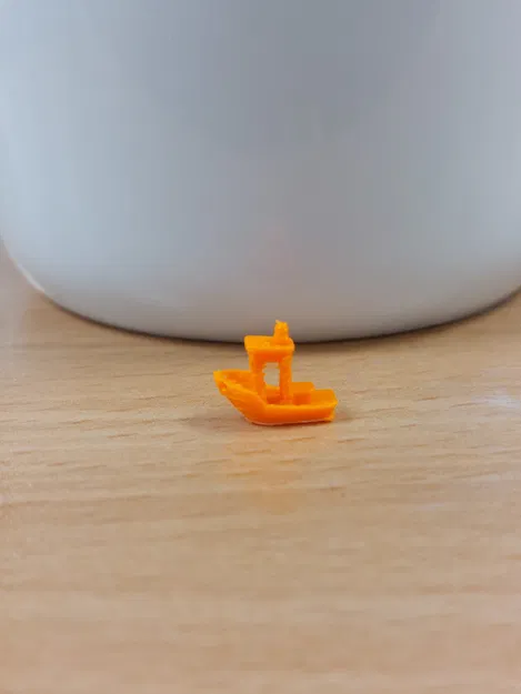 Mô hình Benchy 10mm siêu nhỏ, tối ưu cho in chi tiết nhỏ - Image 1
