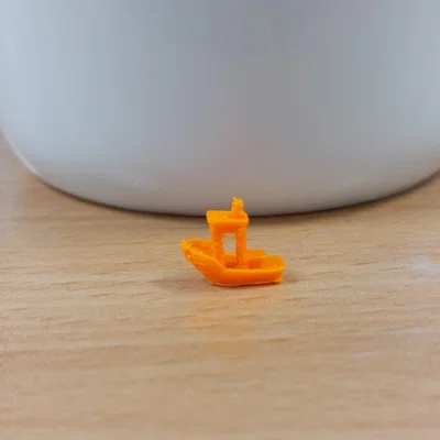 Mô hình Benchy 10mm siêu nhỏ, tối ưu cho in chi tiết nhỏ