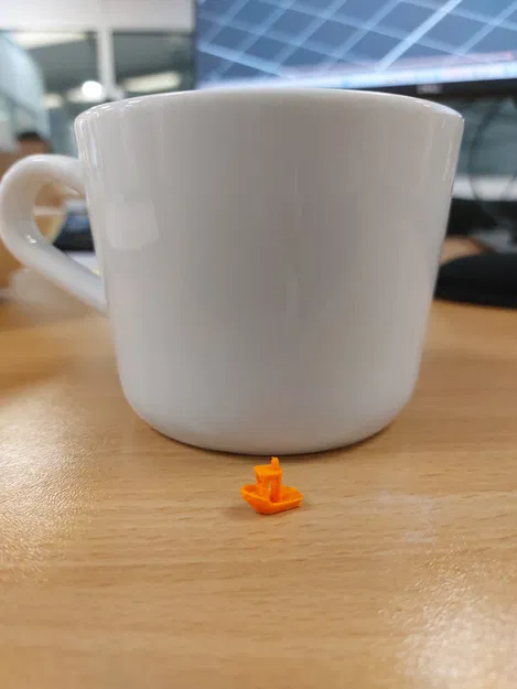 Mô hình Benchy 10mm siêu nhỏ, tối ưu cho in chi tiết nhỏ - Image 3