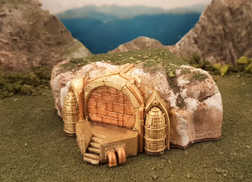 Mô hình đồi lắp ghép phong cách Steampunk - Image 3