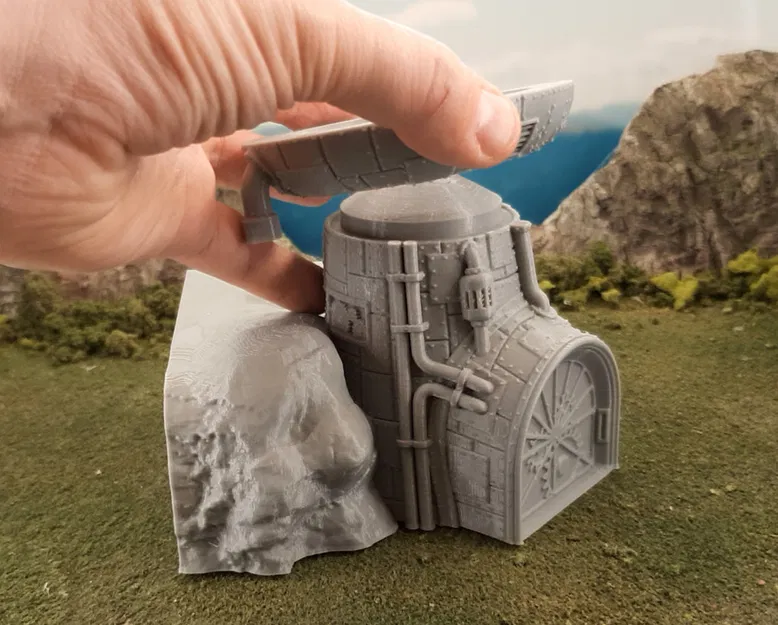 Mô hình đồi lắp ghép phong cách Steampunk - Image 4