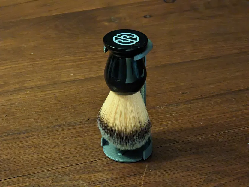 Hộp đựng cọ cạo râu kèm giá đỡ (tùy chỉnh tham số) - Image 4