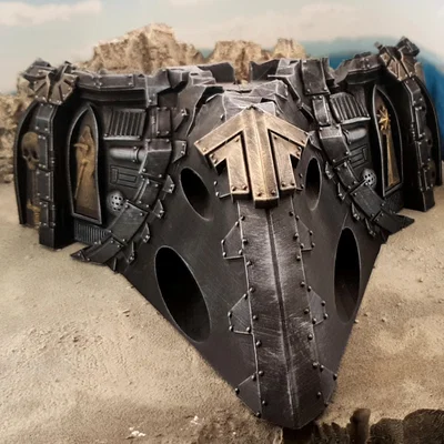 Mô hình xác tàu không gian Gothic - Phần mũi (Gothic spaceship wreck C nose)