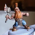 Mô hình Dwarf Berzerker (Chiến binh lùn cuồng nộ) - Thumbnail 1